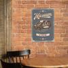 1 Pack Classic Vintage Tin Sign Featuring Rustic Distressed Texture for Wall Display, Choose From 20x30cm or 30x40cm Options