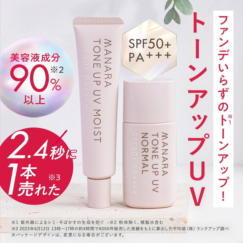 MANARA Hot Cleansing Gel 200g UV Moisture 30ml Set blackheads and makeup & Tone-Up (Removes easily!)