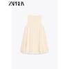 Zaprha 2025 New Arrival Fashion Beautiful Wide Swing round Neck Sleeveless Short Version Dress Covering Belly Thin 4174016