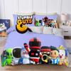Catoon 3D Print Bedding Set S-Stumbles Guys Duvet Cover Pillowcase Game Bedroom Decoration Bed Youth Girls Boys Gift