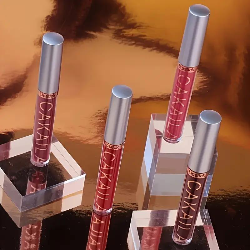 Cakaila 3 Pieces Waterproof Matte Lip Gloss.