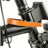 Folding Bike Front Shelf with Pig Nose, Cowhide Handle & Pull Ring, Front Bag Strap Accessory, Upgrade for Road & Bikes