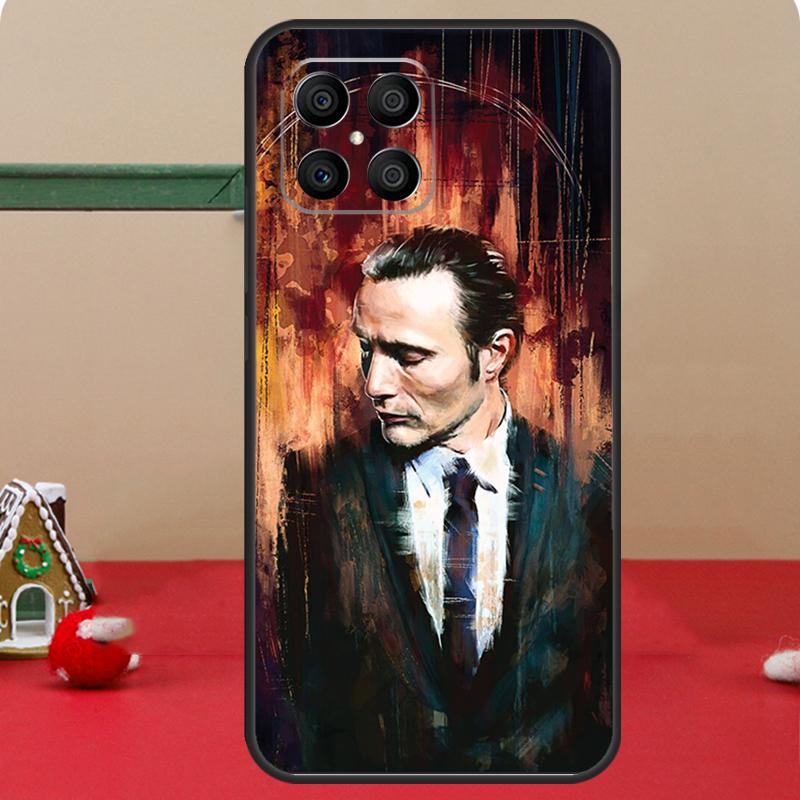 Мадс Миккельсен Для Huawei P20 P30 P40 P50 P60 Pro Nova 9 P Smart Чехол Для Honor Magic5 Lite 70 50 X8 X9a