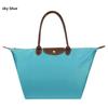 Chic Nylon Dumpling Shape Beach Tote Bag With Soft Hardness And Waterproof Features