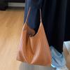 2025 Autumn New Woven Bag Women's Large-capacity Leisure Commuter Child and Mother Handbag Trendy Versatile Tote Bag