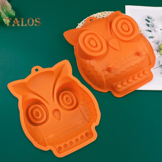 Форма для выпечки на Хэллоуин, форма тыквы, паука, совы, черепа, антипригарное мытье в посудомоечной машине, форма для шоколадных конфет, торта, желе, кухонные гаджеты