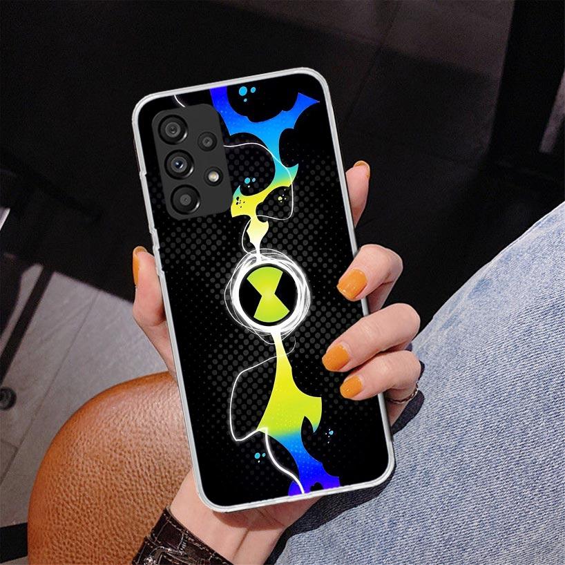 Мультяшный чехол Ben 10 для Samsung Galaxy A17 A37 A57 A16 A26 A36 A56 A15 A14 A13 A55 A54 A53 A35 A34 A33 A25 A24 A23 A52 Gal