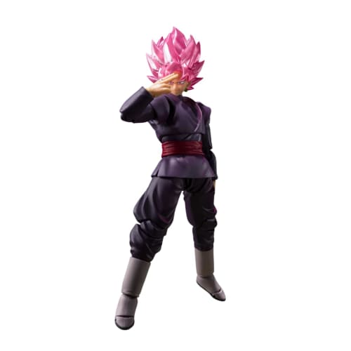 TAMASHII NATIONS S.H.Figuarts Dragon Ball Super Goku Black - Super Saiyan Ros? - (Rerelease Edition) Approximately 140mm PVC & ABS Painted Movable Fig