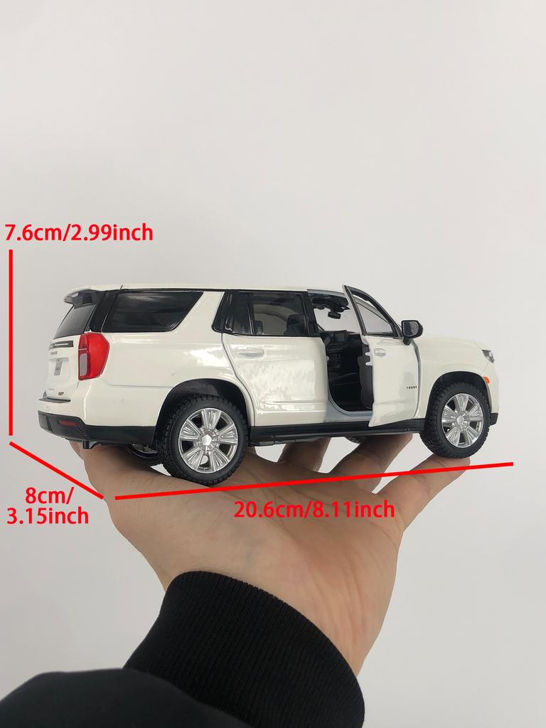 Maisto 1:26 2021 Chevrolet Tahoe  car model, zinc alloy metal decoration, collectible gift car