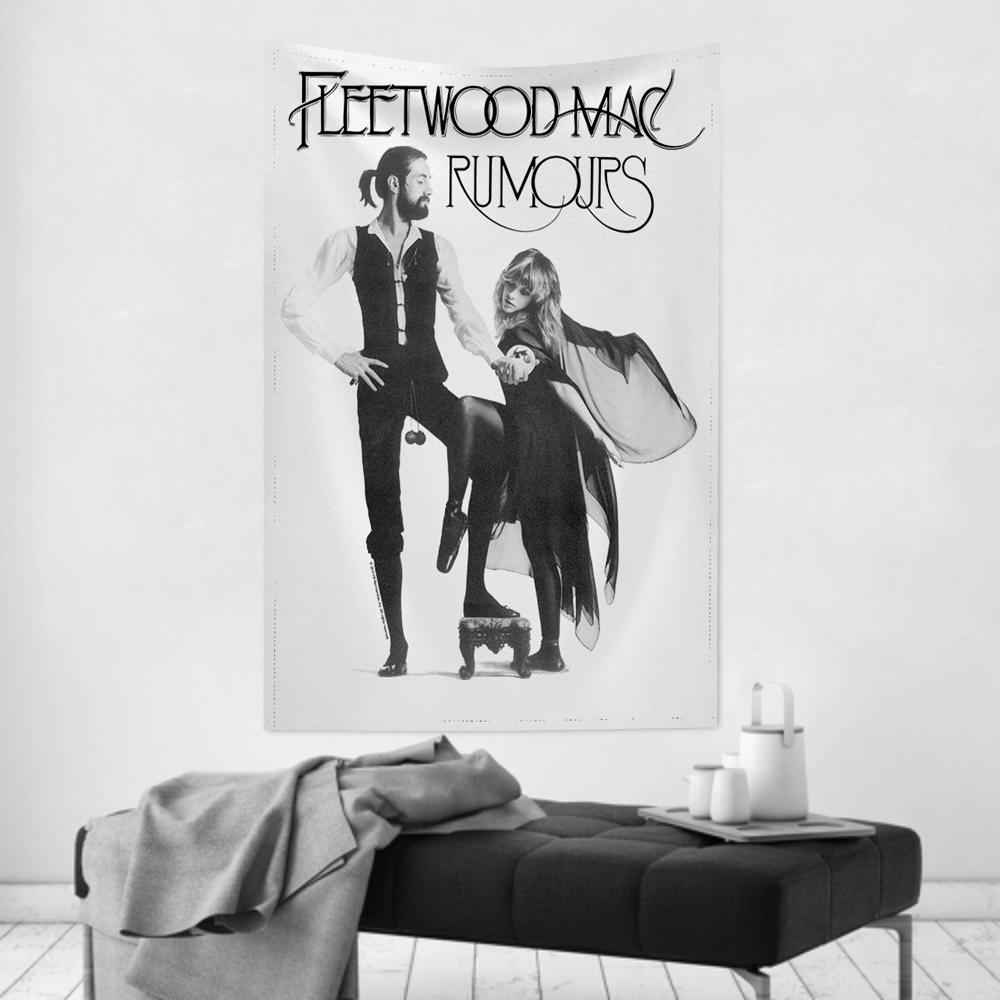 FFleetwood Rock Band Mac Гобелен Декор Комнаты Настенная Ткань Вечеринка Подвесной Фон Декор Комнаты Детская Комната
