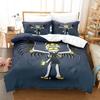 Fashion 3D Printing  Anime Murder Drones Bedding Set Cartoon Three-piece Set Adult Kid Bedroom Duvet Cover Sets  Home Textiles
