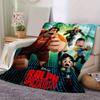 1pc, Ralph Breaks the Internet: Wreck-It Ralph 2 Home Decorative Throw Blanket, Couch Cover, Outdoor Blanket, Gift, Flannel Bedspread