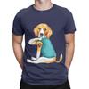 Fathe Day gift funny dog Dad Beagle i love Dad Novelty Graphic 100 Cotton TShirt Beagle Tops Tees For Unisex