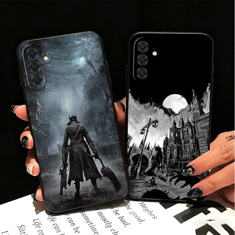 B-Bloodborne Game Soft Phone Case for Samsung A17 A37 A57 A16 A26 A36 A56 A15 A25 A35 A55 A14 A24 A34 A54 A13 A23 A33 A53 A52 A1