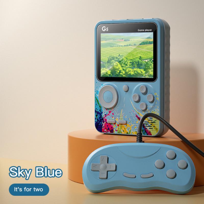 Ручная игровая консоль Fc 500 в 1, игры, ретро игровая консоль, детский цветной плеер, 3,0-дюймовый карман для детского подарка, ретро-ко