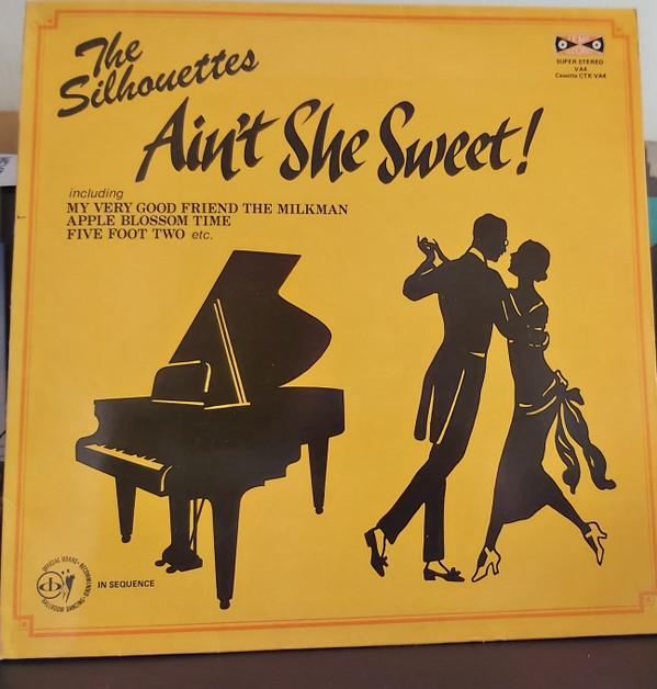 Виниловая пластинка SILHOUETTES Aint She Sweet VA4 Tema Records 1985 Великобритания Евро Джаз Б/у