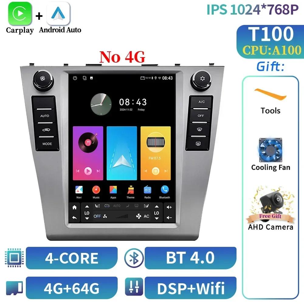 9.7"Android 14 для Toyota Camry 6 Xv 40 50 2006-2011 Автомобильный Радио Мультимедиа Видео Плеер Навигация 4G GPS навигация GPS