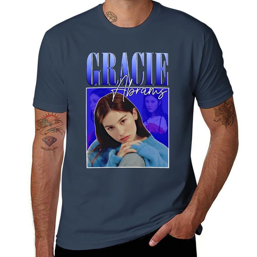 Gracie Abrams T-shirt Funny T Shirts Man T Shirt Man Plain Man T Shirt Cotton T-shirt