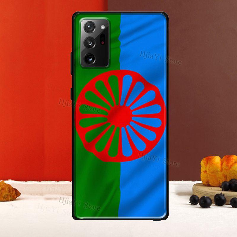 Чехол с флагом Gypsy Romani Roma для Samsung Galaxy S20 FE S22 S21 Ultra Note 20 Note 10 S8 S9 S10 Plus, чехол для телефона