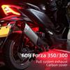 Модифицированный глушитель для Forza350 (2018-2023 гг.) Мотоцикл
