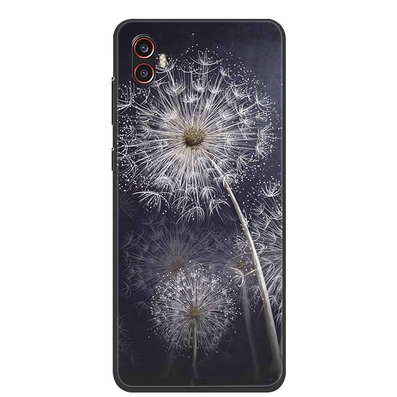 Flower Case For Samsung Galaxy Xcover6 Pro TPU Soft Silicone Back Cover For Samsung Galaxy Xcover Pro 2 Shell Xcover 6 Pro Funda