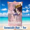 Beach Towel Custom Name Text, Quick Dry Large Towel For Beach HomeMichael Jackson