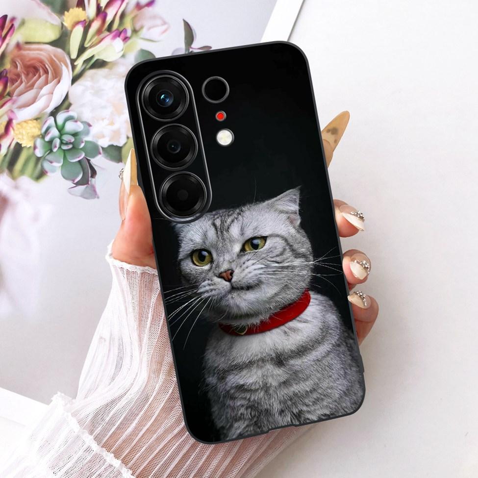 Чехол для Tecno CN5 Чехол для Tecno Camon 50 4G Модный Бабочка Милый Кот Крутой Расписной Мягкий Чехол для Телефона Для Techno Camon50 4G
