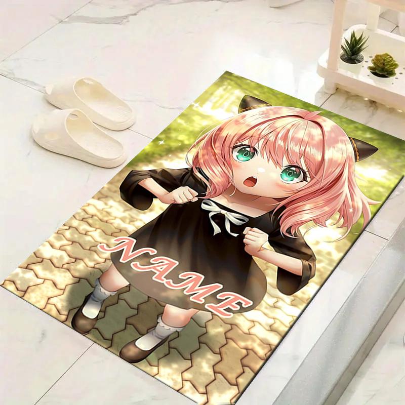 Custom 1Pc Spy Family Romance Rug Office Carpet Indoor Outdoor Entrance Doormat Nonslip Soft And Comfortable Living Room D2915264