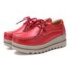 Women Platform Sneakers Genuine Leather Shoes Casual Shoes Ladies Thick Sole Flat Comfort Loafers