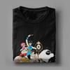 Men's T Shirts Creative Tee Shirt Short Sleeve Round Neck T-Shirt 100% Cotton Gift Idea Clothes