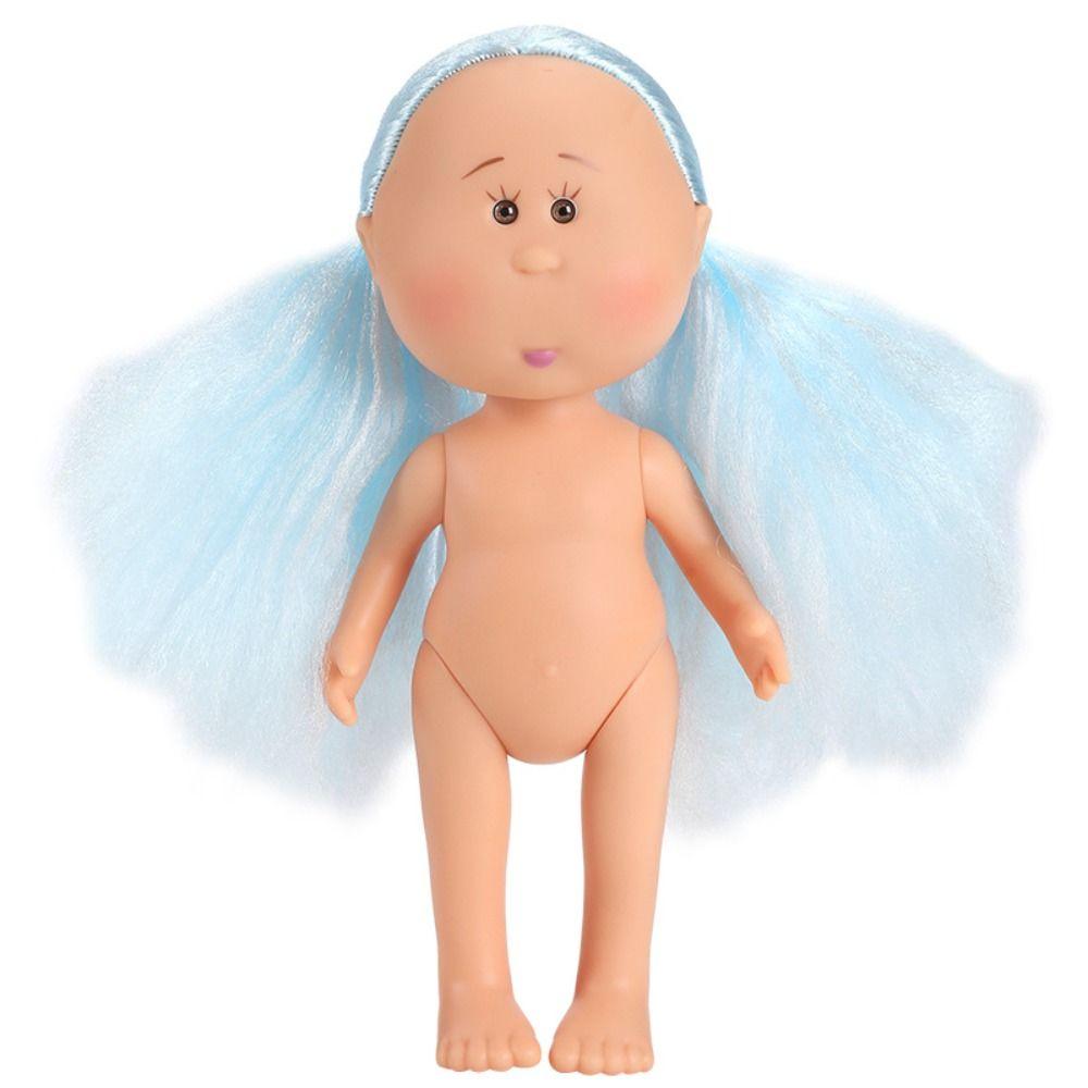 Dress Up Mia Potato Dolls Dark Skin Action Figure Body Fashion 24cm Bean Eye Vinyl Doll  DIY Toys