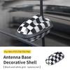 Car Exterior Trim Antenna Decoration Cover Sticker For MINI Cooper S JCW F65 F66 F56 F55 Car-Styling Accessories