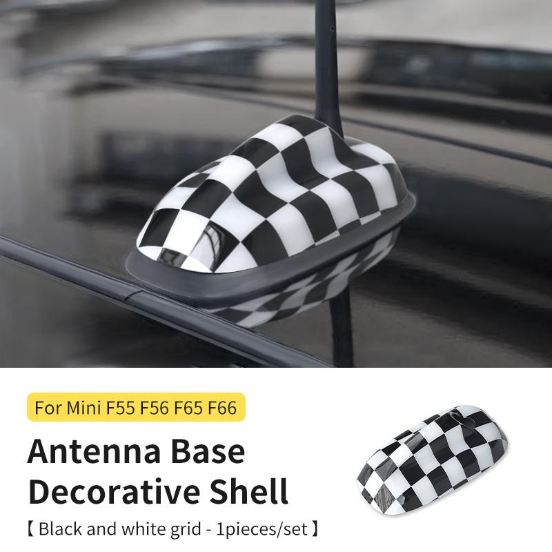 Car Exterior Trim Antenna Decoration Cover Sticker For MINI Cooper S JCW F65 F66 F56 F55 Car-Styling Accessories