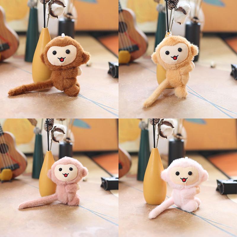 13 см Милая маленькая обезьянка подвеска милый брелок в виде животного мягкая плюшевая игрушка кукла девочка мальчик подарок на день рождения Рождество