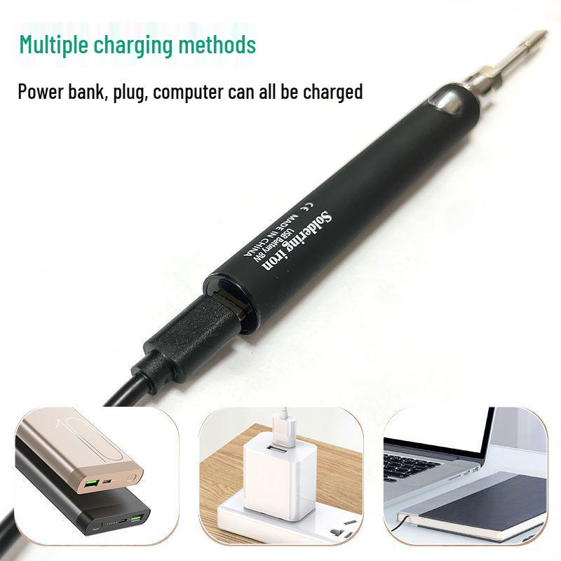 Портативная паяльная ручка с USB-зарядкой для DIY и бытового использования