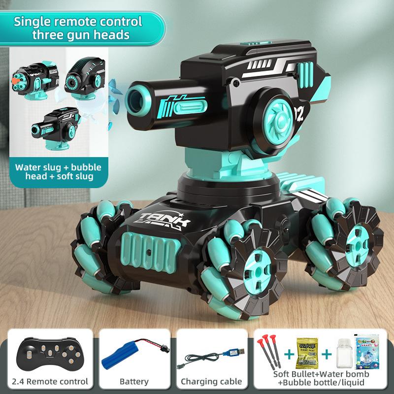 Мини Танк с Дистанционным Управлением Жестовый Бой Машина с Дистанционным Управлением Гусеничный Танк с Водяными Бомбами Детская Игрушечная Машина Радиоуправление