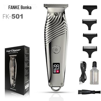 Водонепроницаемая электрическая машинка для стрижки волос для салонов, лысых волос и домашнего использования с функциями карвинга и бритья