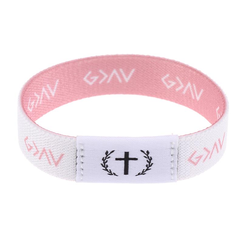 Носимый библейский браслет Религиозные браслеты Христианский браслет с ежедневным библейским стихом с NFC RFID эластичным браслетом
