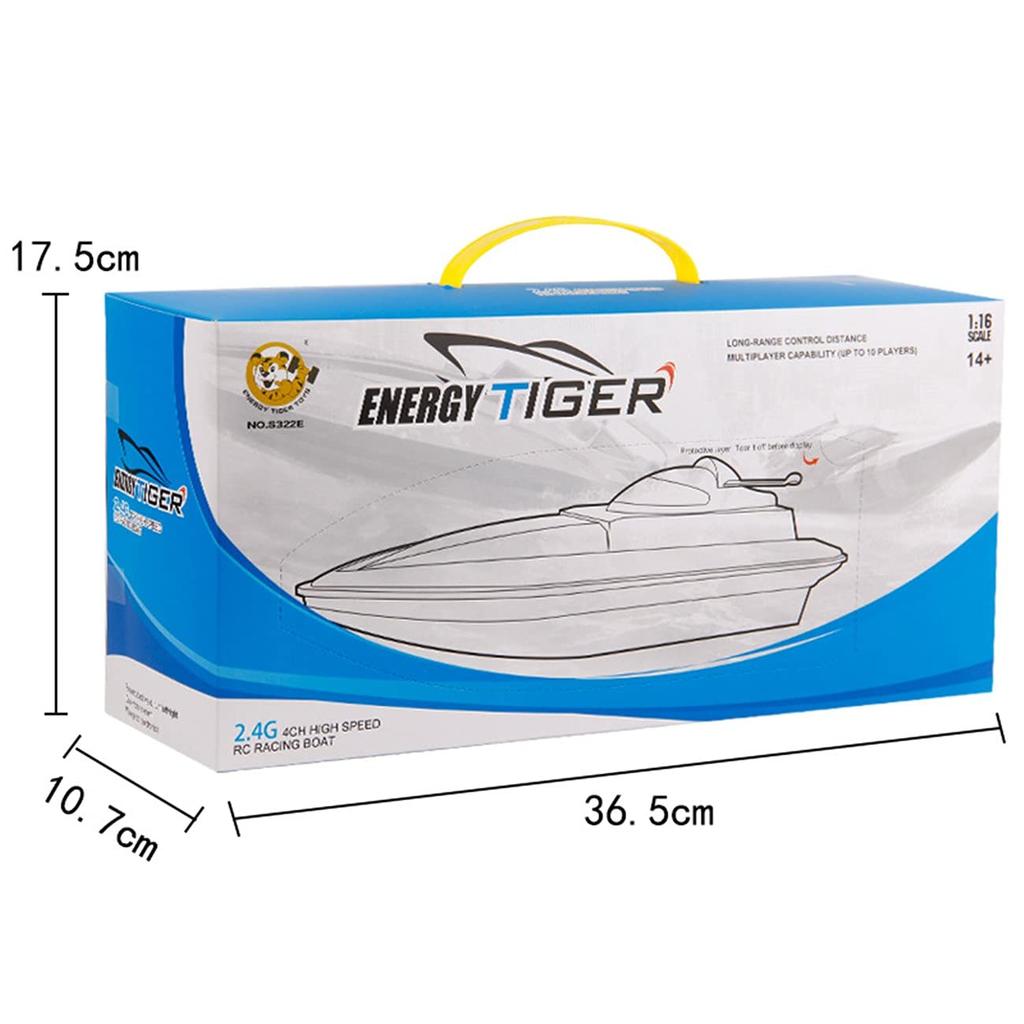 RC Speed Radio Controlled New Electric Wireless High Water Toy Boat, Boat, Version, Ship, Control, Waterproof, Speed, Shockproof, (черный)