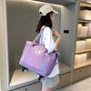 Travel Bag with Duffel Large Capacity Detachable Wheels Dry Wet Separation Waterproof Oxford