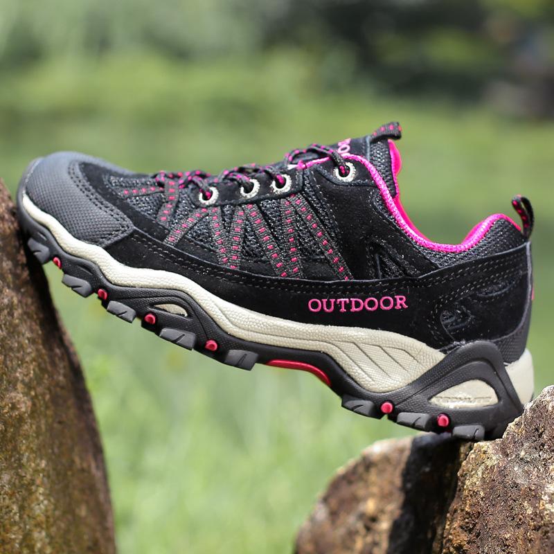 Пара весенне-летних спортивных кроссовок для мужчин и женщин, сетчатая поверхность, нескользящие дорожные внедорожные кроссовки, повседневная спортивная обувь