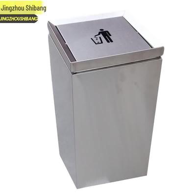 Jingzhou Shibang Нержавеющая сталь Крышка-качалка Коммерческий мусорный бак