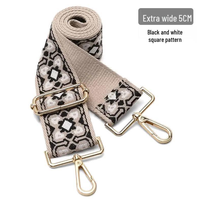 Регулируемый цветной холщовый ремешок для сумки - Широкий, Нескользящий Наплечный Запасной для женских сумок