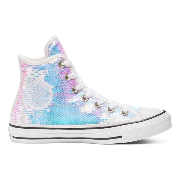 (WMNS) Converse Chuck Taylor All Star High 'Mini Sequins' Women's 566600C