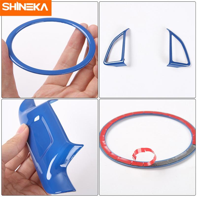 SHINEKA автомобильный руль, декоративная крышка, наклейка для Chevrolet Camaro 2017 2018 2022, интерьер