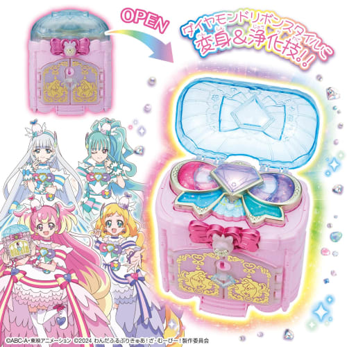 BANDAI Wandaful PreCure! Замок Diamond Ribbon Возраст от 3 лет и старше