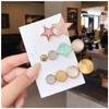 Fashion Acrylic Pearl Hair Clips Set Sweet Flower Hair Barrettes For Women Girls Korean Geometric Hair Accessories Jewelry 2022