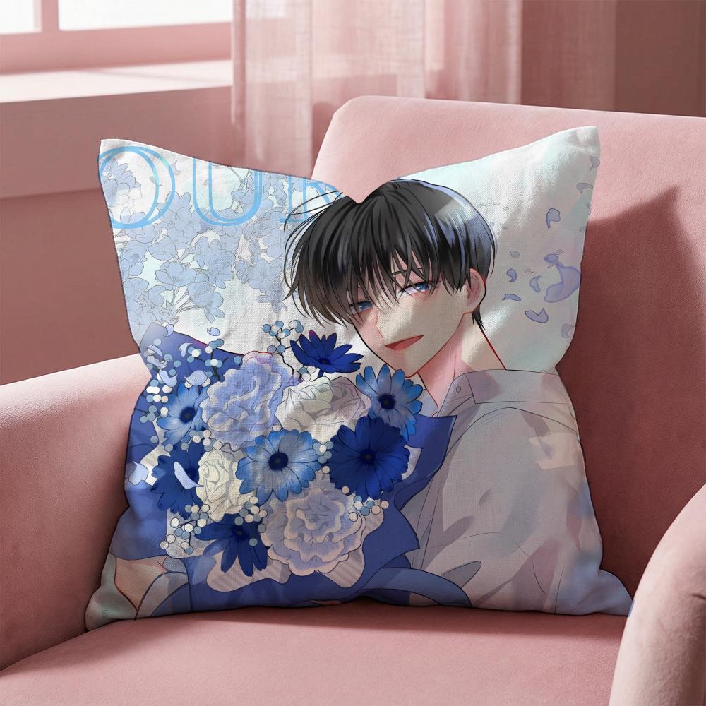 Tamonkun Ima Dotchi Cushion Cover MultiScene Pillow Cover for Home  Car  Reversible Soft  Durable for Daily Use