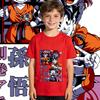 Dbz Goku x Arale Anime Print Kids Cotton T Shirt Boys Girls Casual Tee Soft Breathable Top