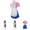 Костюм Микан Цумики из Dangan Ronpa 2, розово-белый, униформа